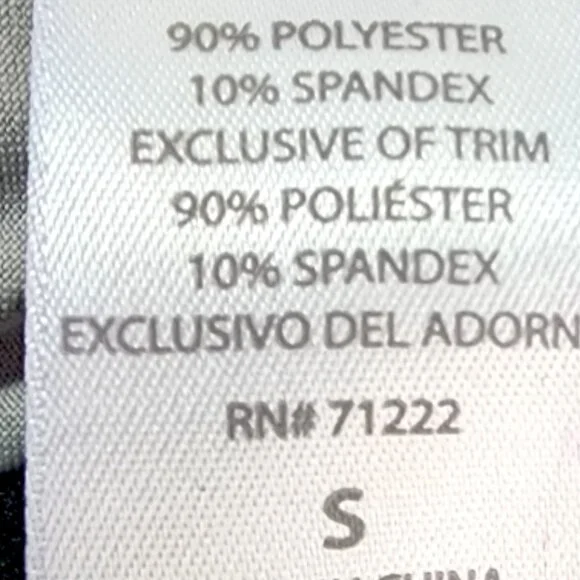 Jessica Simpson intimates Babydoll Lingerie- SMALL- Black & White- Women's - Picture 14 of 14